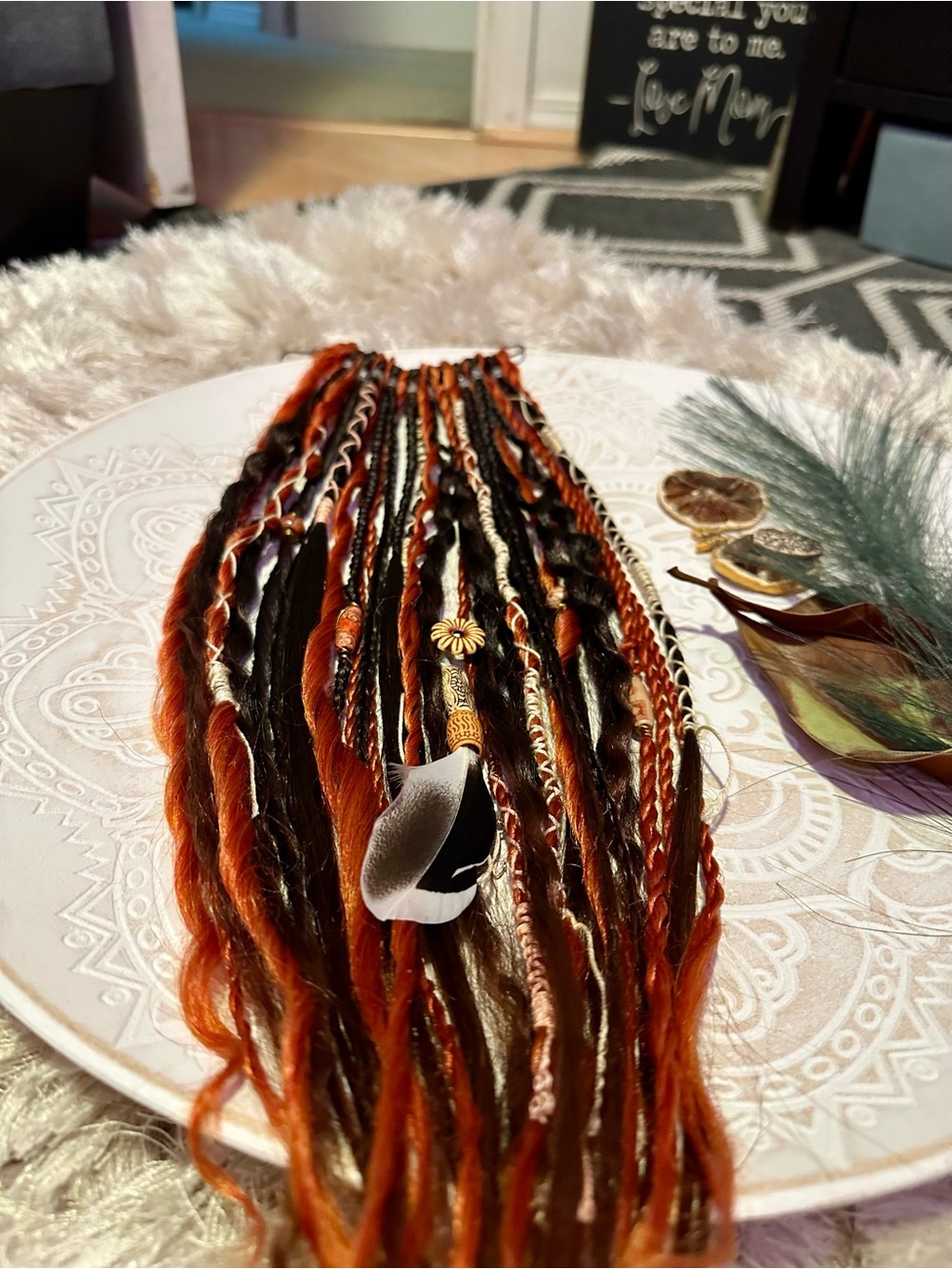 Viking Warrior dreadlocks hair accessory